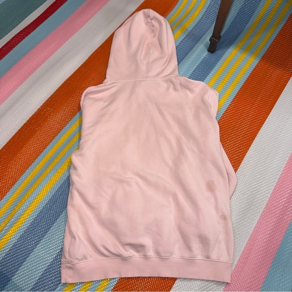 H&M Relaxed Fit Pink Pullover Hoodie Sweater Men’s Size Medium - Picture 2 of 3
